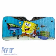 image-57-Sun Shade Interior Front Window suitable for Car Spong Bob 60 x 130 cm 2384
