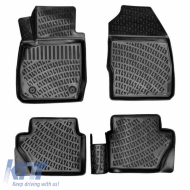 image-43-Car Mats 3D From Rubber TPE Suitable for Ford Fiesta 08-17 Rizline 4 Pcs Black