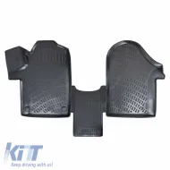 image-3-Car Mats 3D From Rubber TPE Suitable for Mercedes Vito W639 03-14 Rizline 3 Pcs Black