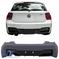 image-78-Rear Bumper suitable for BMW 1 F20 11-15 M Performance Design Design Look