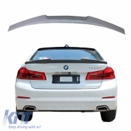image-14-Trunk Spoiler suitable for BMW 5 G30 17+ M4 Look Lipspoiler made from Polyurethane