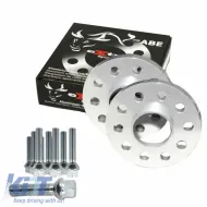 image-24-Wheel Spacers 20mm (10mm+10mm) 5x100 with Bolts suitable for Seat Leon / Toledo 1M 2 Pcs