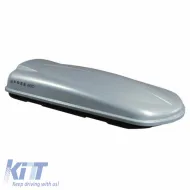 image-3-Roof Box Free 480L Gloss Silver With Dual Open & Quick Fix