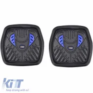 image-21-Universal Rear Car Mats suitable for Black/Blue 2 Pcs