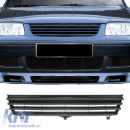 image-1-Front Grille suitable for VW Polo 6N2 99-01 Badgeless Black 1 Pc