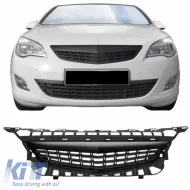 image-4-Front Grille suitable for Opel Astra J 5D 09-12 Honeycomb Badgeless Black 1pc