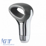 image-57-Shift Knob Universal Gray/Nickel With Hole Suitable for Normal Reverse 37022