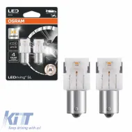 image-53-Led Signal Bulbs P21W BA15S Orange 12volt 1.3 watt Osram 7506DYP-02B 2pcs