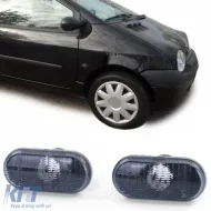 image-57-Side indicators black smoke pair for Renault 19 Clio 1 2 Twingo Megane 1 Laguna