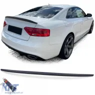 image-2-Sport rear spoiler lip black matte with ABE fits Audi A5 8T 8F 07-16
