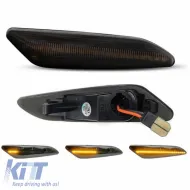 image-42-Side Fender Indicators suitable for Alfa Romeo 147 05-10 / 156 97-03 / Fiat Tipo 15+ Smoke Led Dynamic 2 pcs