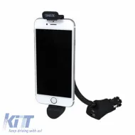 image-8-Mobile Holder With Automatic Charging Suitable for Car Lighter For iPhone 5 / 5s / 6 / 6s 27885