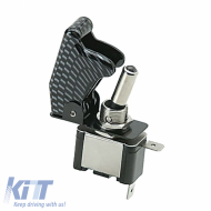 image-72-Switch Aircraft Type Led Single 12/24 Volt Illuminated Carbon