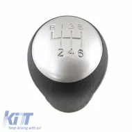 image-59-Shift Knob Black/Chrome suitable for Nissan Qashqai J10 5 with 6 Speed GK1602