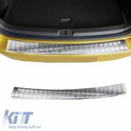 image-13-Rear Bumper Protector suitable for VW Golf VII (7) 12-17 17+ Steel