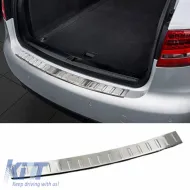 image-6-Rear Bumper Protector suitable for Audi A4 B8 08-12 Caravan Steel