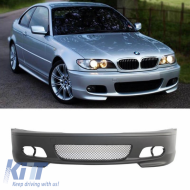 image-10-Front Bumper suitable for BMW 3 E46 99-06 Coupe M-Pack Look