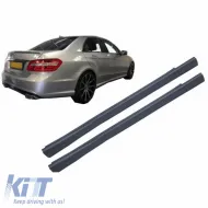 image-30-Side Skirts suitable for Mercedes-Benz E-Class W212 09-13 A Design Look from ABS Plastic 2 pcs