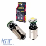 image-50-Led Bulbs H6W / BA9ES 3Watt Error Free Canbus 12volt White Racesport LIT0537 2 pcs