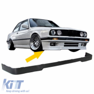 image-7-Front Spoiler suitable for BMW 3 E30 82-94 from ABS plastic 1pc