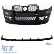 image-30-Front Spoiler Universal Lip Spoiler CUP 2.0 Cupra Look From Abs Plastic 3pc