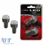 image-58-Led Bulbs 1157 / BAY15D / S25 P21/5W 12V Double White 6000k X-Tec 2 Pieces