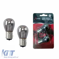 image-69-Halogen Signal Bulbs S25 P21W BA15S 12V Single Chrome Glass Orange Color X-Tec 2 Pieces