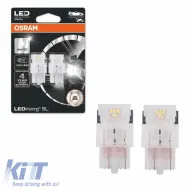 image-79-Led Bulbs T20 W21/5W 7443 W3X16Q 2.7watt 12volt Double White 6000k Osram 7515DWP-02B 2pcs