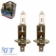 image-3-Halogen Headlight Lamps H1 12V 55w Auto GS 2pcs