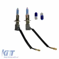 image-18-Halogen Headlight Lamps H1 12V 55w HOD Crystal Blue 2pc