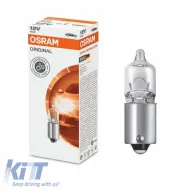 image-57-Halogen Bulb BA9S T4W 12volt 10watt Original Miniwatt Osram 64113 1 pc