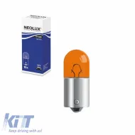 image-10-Halogen Signal Bulb RY10W BAU15S Orange 12volt 10watt Neolux By Osram N245A 1 Piece