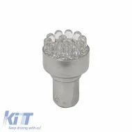 image-40-Led Bulb S25 P21/5W BAY15D 12 Led Double 12volt White Color Type-R TR-9605W 1pc
