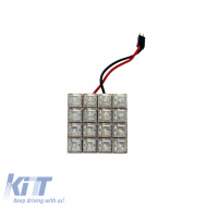 image-38-16 Led Dome Light suitable for 24volt with 5 Adapters White Color 1pc