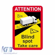 image-44-Sticker Mark Blind Spot - Take Care 12 x 17.5cm 1 Piece
