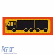 image-4-Reflective Aluminum Sign Truck Sliding 50 x 20cm P.3M.215 1 Piece