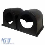 image-28-Dashboard Gauge Pod Double (2 x 52mm) Black Auto Gauge