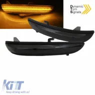 image-40-Mirror Led suitable for Citroen C3 16+, C4 Cactus 18+, Opel Corsa F 19+, Peugeot 208 12-20, 2008 13-20 Dynamic Led Canbus Black 2 Pcs