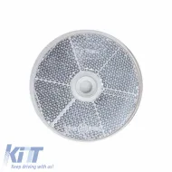 image-60-Reflective Sticker & Screw Round 60mm Proplast White 26108103 1 Piece