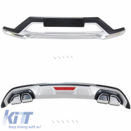 image-18-Skid Plates Bumper Body kit suitable for Front and Rear Bumper suitable for Hyundai Tucson 2019+ 2 Pieces