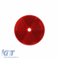 image-63-Reflective Sticker & Screw Round 60mm Proplast Red 26108102 1 Piece