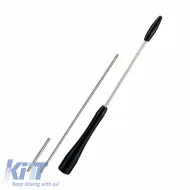 image-2-Car Roof Antenna suitable for Universal Aluminium Folding Car Roof Antenna Black With Adapters