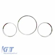image-77-Dashboard Tacho Rings suitable for Mercedes-Benz C-Class W202 93-95 Chrome