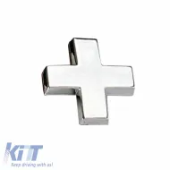 image-43-Chrome Sticker Letter 3D ''+'' 2.7cm x 2.5cm 1 Piece
