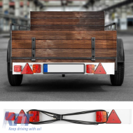 image-43-Taillights Set suitable for Trailer 12 Volt With 6 Meter Cable 7 Pin EAL 10150