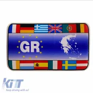 image-8-Sticker Mark ''GR-EU Flags'' 7.6cm x 4.5cm with Enamel Coating 1 Piece 20015