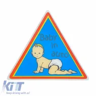 image-18-Sticker Mark ''Baby In Auto'' 8.9cm x 7.6cm Blue With Enamel Coating 1 Piece