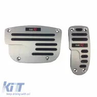 image-56-Pedal Aluminium Universal Type-R Silver Automatic 2 Pcs TR-2410
