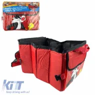 image-72-Car Organizer Bag Foldable With Zip Looney Tunes Sylvester & Tweety 30x39x24cm Red Color
