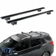 image-12-Roof Bars Aluminum Aerodynamic CRUZ 925-791 Airo Dark R-108cm Railing System Black 2 Pieces